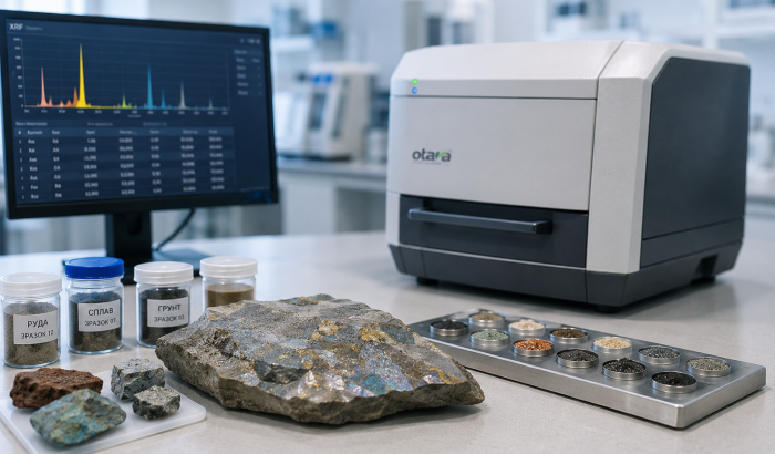 Елементний склад — швидкий напівкількісний аналіз (XRF)