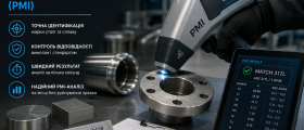 Ідентифікація марки сталі та сплавів (PMI)