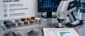 Елементний склад — швидкий напівкількісний аналіз (XRF)
